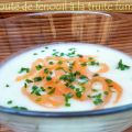 Velouté de fenouil à la truite fumée