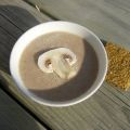 Crème de champignons crus prête en 2 minutes,[...]
