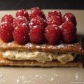 Arlettes aux framboises et crème citronnée
