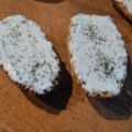 croustillant de saumon fumé au chèvre frais