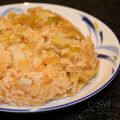 Pirasali pilav [riz aux poireaux]