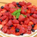 Tarte aux fruits rouges