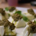 Bouchées de mozzarella au pesto façon Jamie[...]