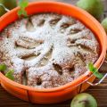 Clafoutis de poires au miel