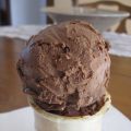 Crème glacée double chocolat