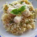 Risotto de st jacques à la courge butternut,[...]