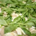 Pizza chevre roquette