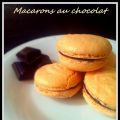 Macarons au chocolat