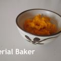Tartinade de potimarron et sésame