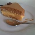 Entremet poire chocolat au lait caramel