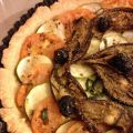 La tarte aux courgettes et aubergines grillées,[...]