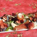 Salade de figues à la mozzarella et jambon de[...]