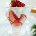 Verrines de fruits rouges à l’espuma vanille