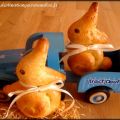 Défi Boulange # Lapins de Pâques briochés