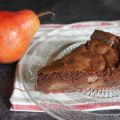Gâteau moelleux chocolat poires