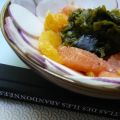 la salade au wakamé