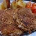 Filets de porc panés maison