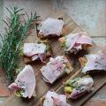Crostinis aux poireaux & rostello