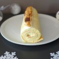Bûche roulée au citron meringuée