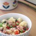 Salade de petites pâtes au thon