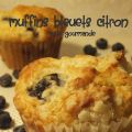 Muffins délice bleuets-citron