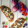 Ma bruschetta aux aubergines