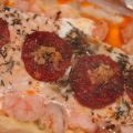SAUMON EN ECAILLE DE CHORIZO ET SES[...]