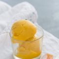 Sorbet mangue et citron vert