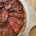 Tarte à la tomate confte