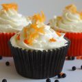 Carrot cake façon Halloween cupcakes sans gluten
