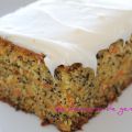 GÂTEAU AUX CAROTTES ET PAVOT