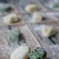 Duo de Gnocchi {Pomme de Terre & Epinard}