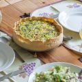 Tarte poireau roquefort