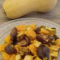 Poêlée de courge butternut aux shïtakés, au[...]