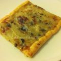 Tarte fine Poire-Roquefort
