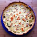 Tarte poireau - surimi