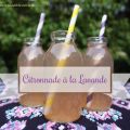 {Thirsty Thursday} : Citronnade à la Lavande