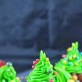 Cupcakes Sapins de Noël