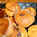Muffins banane-pépites de chocolat
