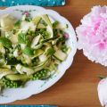 Salade estivale courgette, petits pois,[...]
