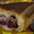 Tarte aux fruits rouges et amande.