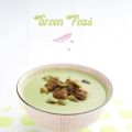 Soupe de pois au fenugrec et croûtons de tempeh[...]
