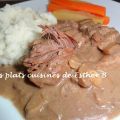 Cubes de boeuf aux champignons