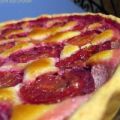 Tarte amandine aux prunes, Recette Ptitchef
