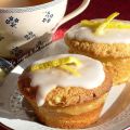 Muffins au citron et au lemon curd