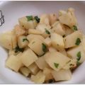 Panais au cari et au basilic