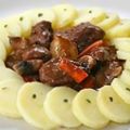 Boeuf bourguignon et sa touche de chocolat