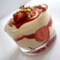 Fromage blanc gourmand aux fraises