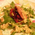Piccata de veau aux fraises confites et aux[...]