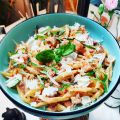 TROFIES AU PESTO ROSSO ET POITRINE FUMEE
